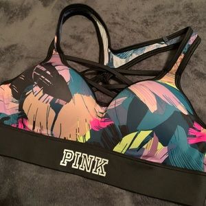 PINK VS ultimate push up sports bra